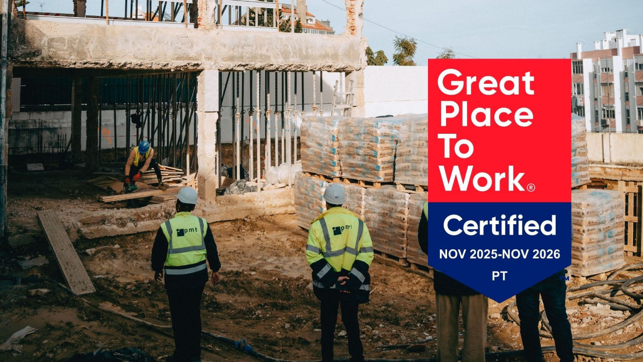 PMT renova certificação Great Place to Work com subida de avaliação em 2025